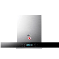 志高(CHIGO) H097A 欧式 顶吸式抽油烟机 家用大吸力自动清洗智能触控T型脱排吸油烟机