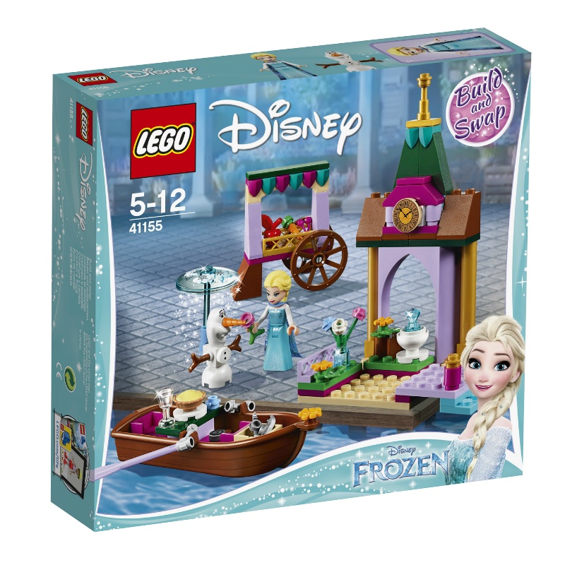 LEGO 乐高 Disney princess迪士尼公主系列艾莎的集市历险41155 100-200块塑料玩具5-12岁