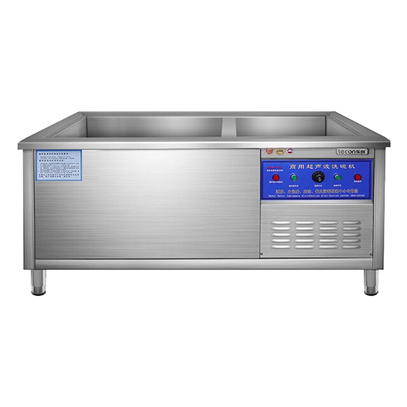 乐创(lecon)超声波洗碗机 1.8米超声波洗碗机 双槽一除渣一清洗LC-XWJ18