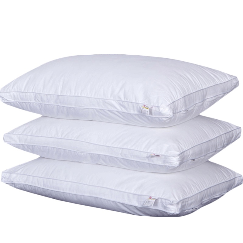 北极绒(Bejirog)家纺 全棉枕头枕芯成人正品酒店羽丝绒护颈枕头单人学生适用秋季冬季纤维多功能枕