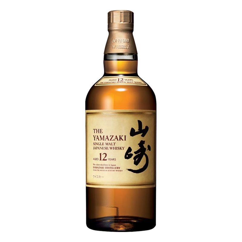 三得利(Suntory)洋酒 日本原装进口 山崎12年 单一麦芽威士忌700ml