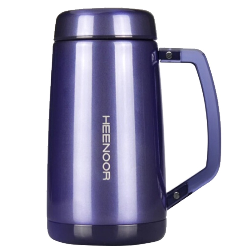 希诺XN-5621不锈钢真空保温杯男女商务办公室泡茶水杯带手柄