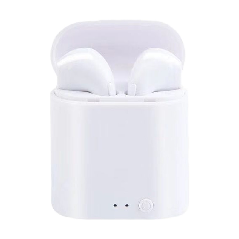 彩色无线蓝牙耳机双耳 触控5.0运动华为oppo苹果vivo安卓手机通用 高光白[升级版]震撼音质/按键版