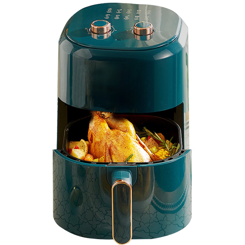 HYUNDAI韩国现代空气炸锅家用大容量新款智能无油烤多功能全自动电薯条机