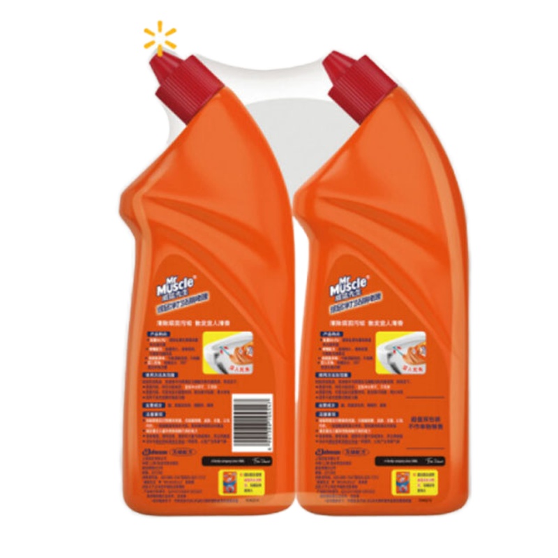 威猛先生(Mr Muscle) 威猛先生洁厕液柠檬600克*2 一套装