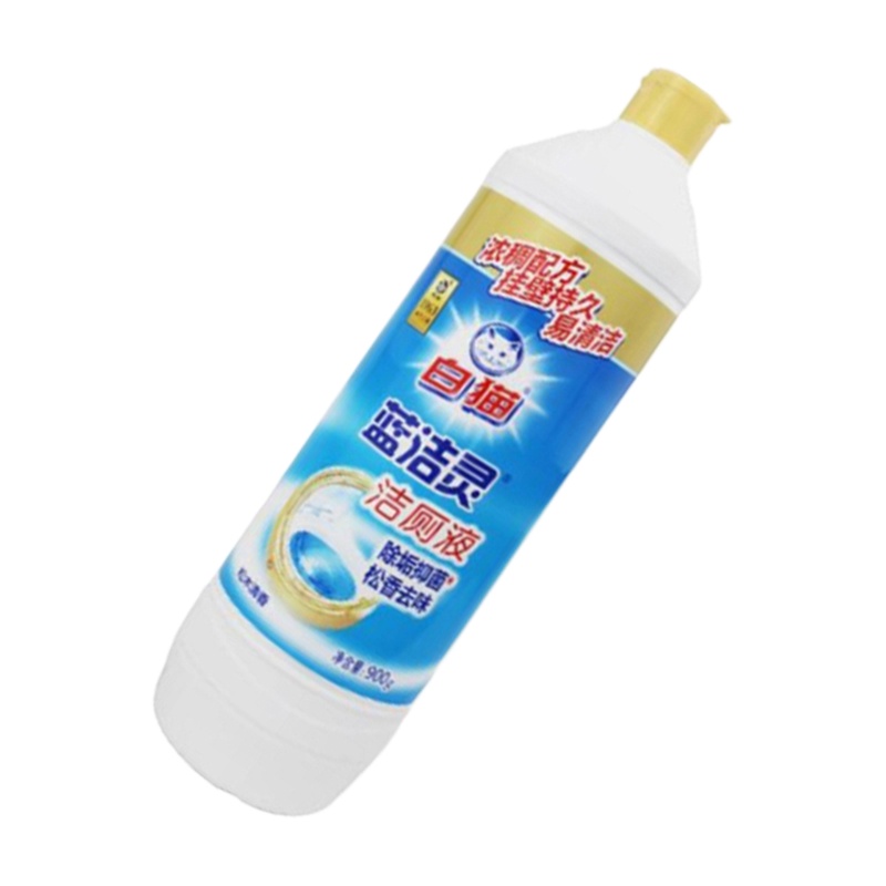 白猫 蓝洁灵 金装 洁厕液900g（单位 ：瓶）
