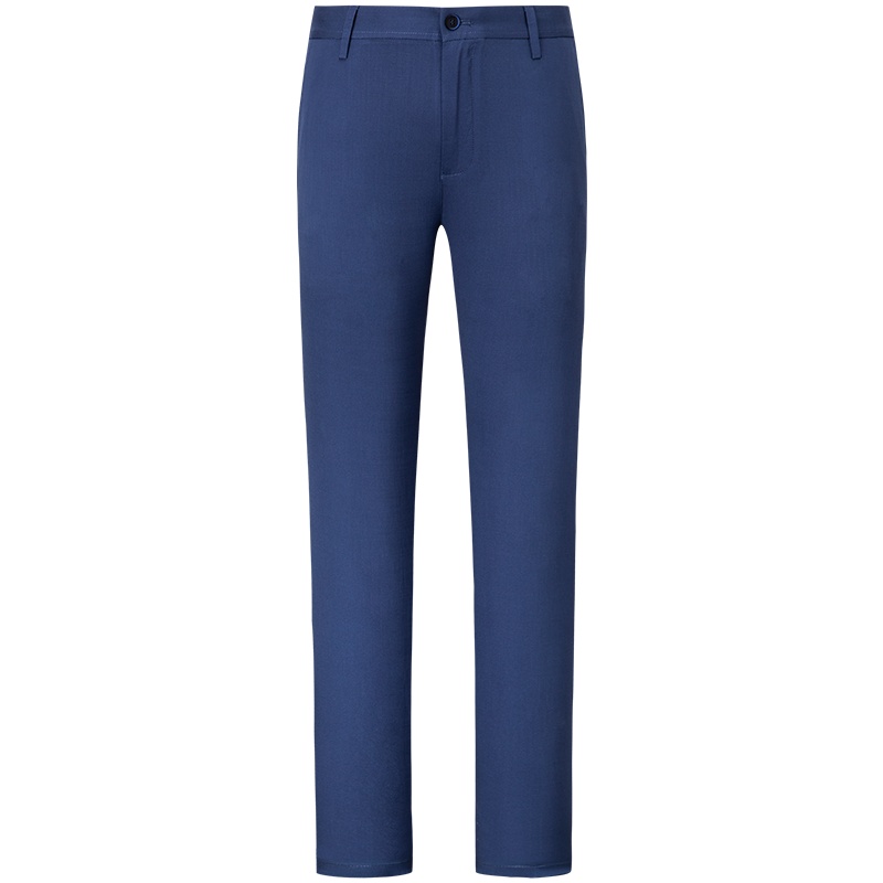 才子男装tries天丝休闲裤男夏季新款修身直筒裤子商务上班透气长裤