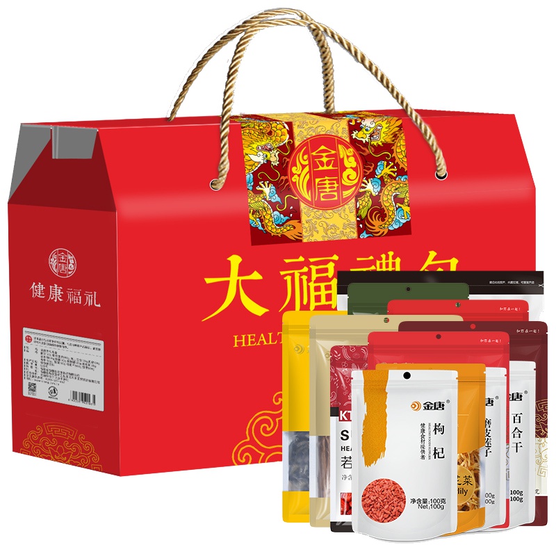 金唐(KTANG) 大福礼包2408g 礼盒装 年货礼盒 员工福利 送礼