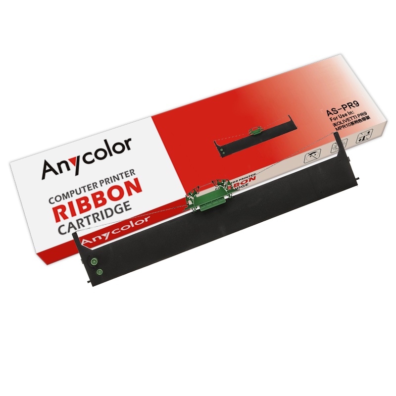 欣彩 PR9色带(色带架含芯)黑色单支装(适用南天OLIVETTI PR9)色带芯:7mm×12m