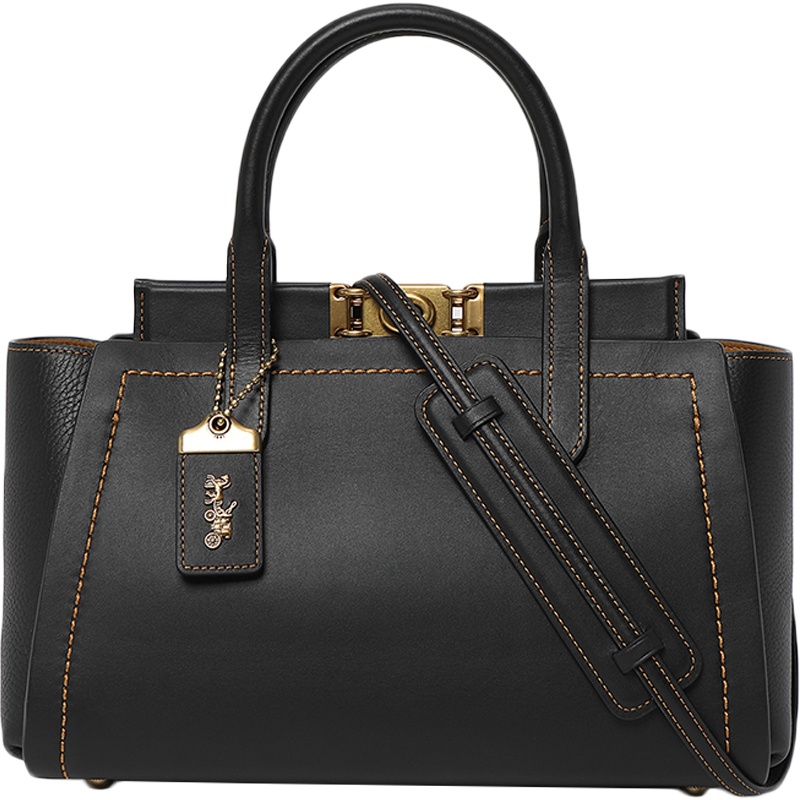 COACH 蔻驰 奢侈品 女士专柜款皮质手提包单肩斜挎包 78159