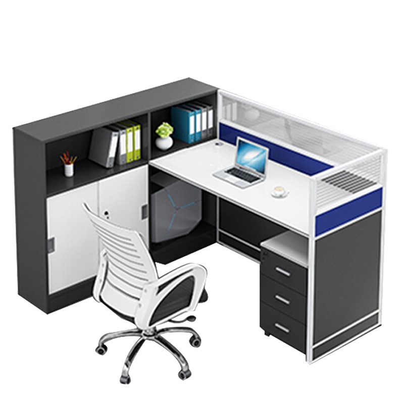 欧宝美屏风职员办公桌组合电脑桌员工桌员工位隔断座