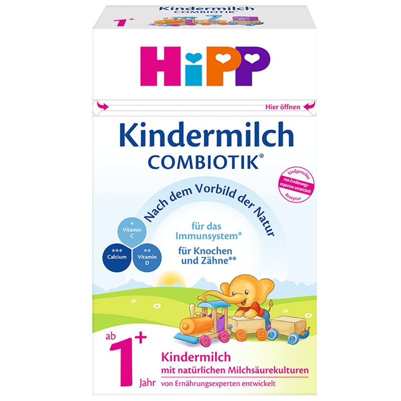 HiPP 德国喜宝 婴幼儿添加益生菌奶粉 1+/4段 (1-2岁) 600g/盒