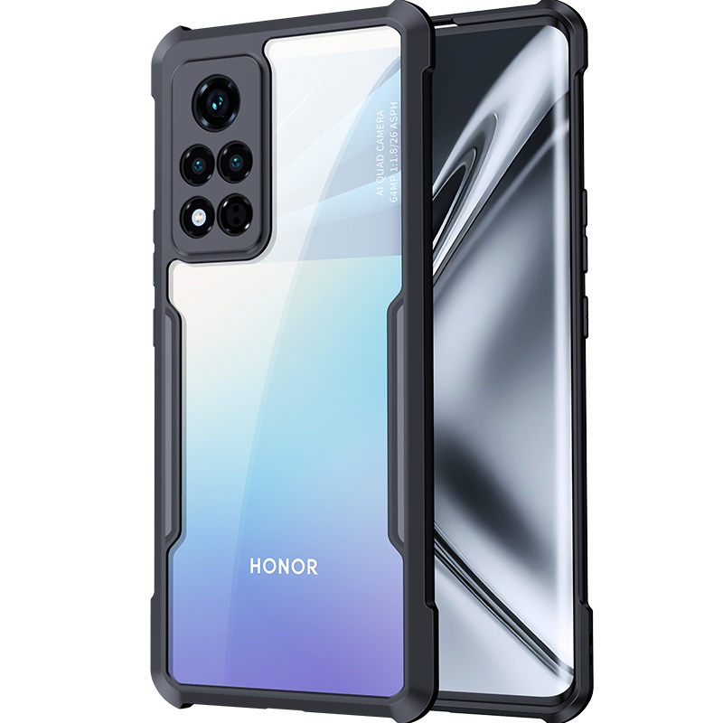 讯迪适用于华为荣耀V40手机壳V40pro保护套全包防摔软硅胶honor5G超薄透明por个性创意男v40轻奢版潮外壳