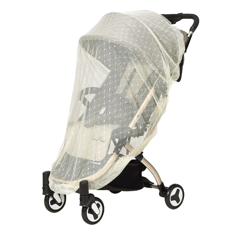 百爱婴儿推车蚊帐通用型棉纱帐