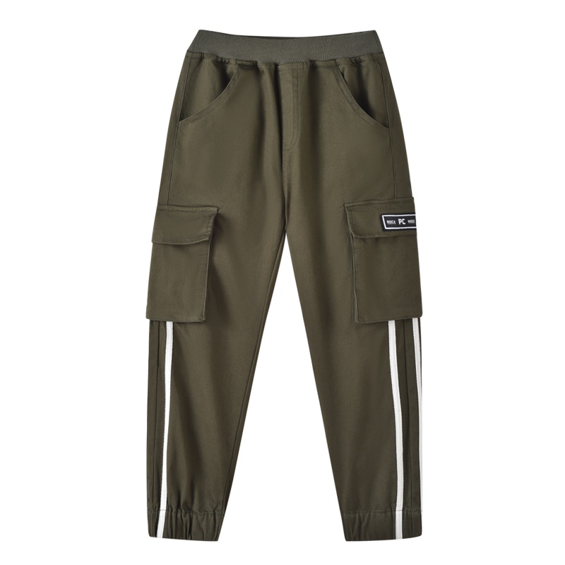 铅笔俱乐部童装2020秋季男童长裤工装裤时尚潮流大童儿童休闲裤子