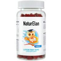 NaturElan 呐兔叶黄素护眼水果软糖 60粒/瓶[1瓶装]德国原装进口