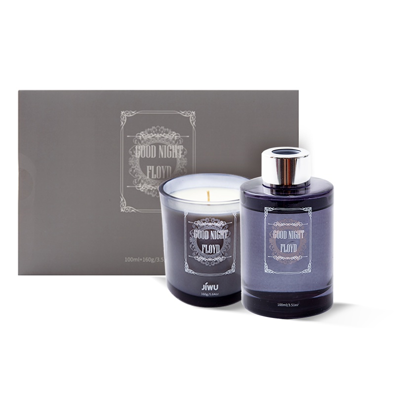 苏宁极物 晚安,弗洛伊德系列香薰套装160g+100mL