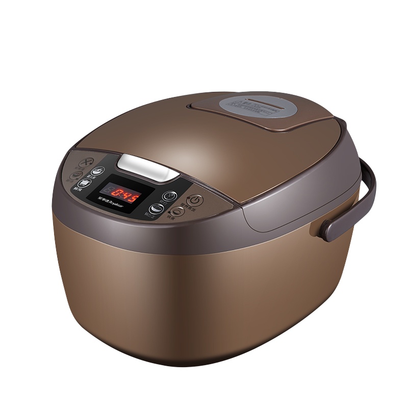 荣事达智能电饭煲RFB-S3007 智能温控聚能大火沸腾预约功能底盘加热3升容量加厚黄晶内胆