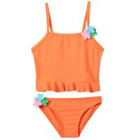 号手儿童泳衣女孩分体小中童幼儿韩国公主可爱三角裤游泳套装