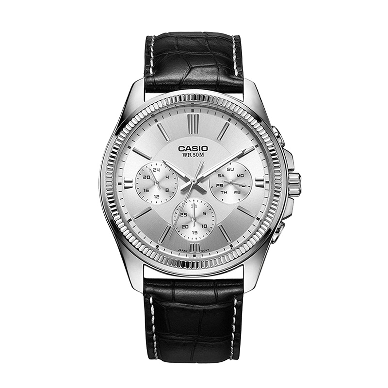 CASIO卡西欧 石英表 男 日韩品牌商务休闲石英男士手表MTP-1375L-7A