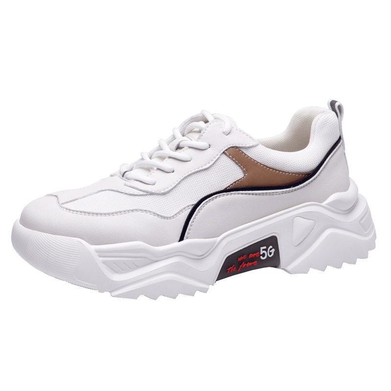 奥康男鞋运动休闲鞋男韩版百搭潮流厚底跑步鞋男士老爹鞋