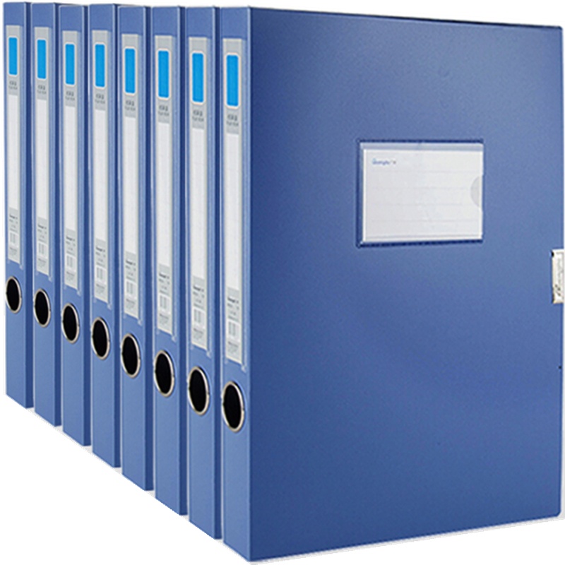 广博A8009 A4/35mm档案盒 (8个装)