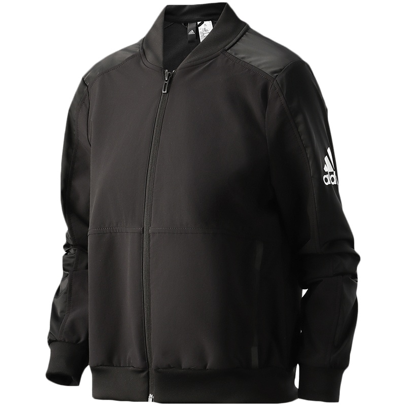 阿迪达斯女服外套跑步训练防风夹克休闲运动服GP0631