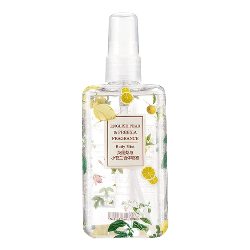 名创优品 (miniso) 香体喷雾100mL淡香空气清新剂香水(花悦绽放润肤香体喷雾)