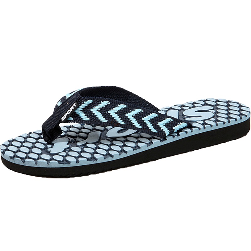 绛天新款韩版潮流学生人字拖男士防滑夹脚户外休闲沙滩软底凉拖鞋 欧美室内外轻便青年简约外穿海边浴室越南拖网红