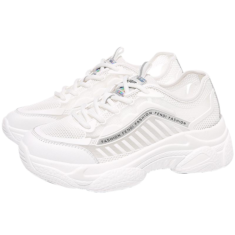 百年纪念Centenary简约松糕底透气运动鞋回弹缓震女士休闲鞋2192