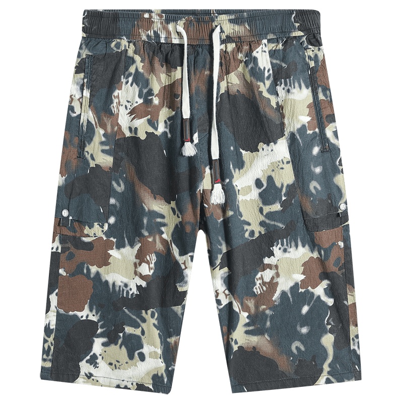 雅鹿男装男士休闲短裤YLK18682