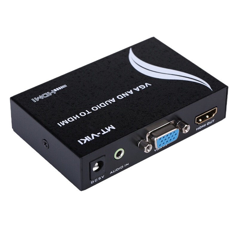 迈拓维矩(MT-viki)MT-VH02 VGA转HDMI转换器