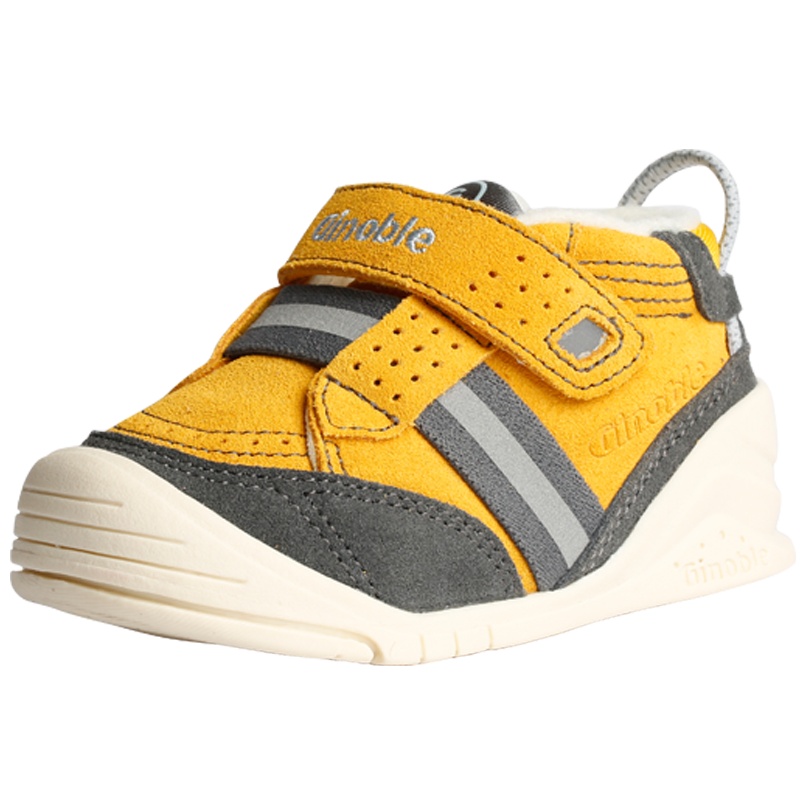 基诺浦19年冬款018月婴儿鞋宝宝加厚升温棉步前鞋关键鞋TXGB1766