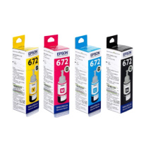 爱普生(EPSON) T6721 墨水 四色套装 墨仓式 L221/L363/L351/L565/L455/L301