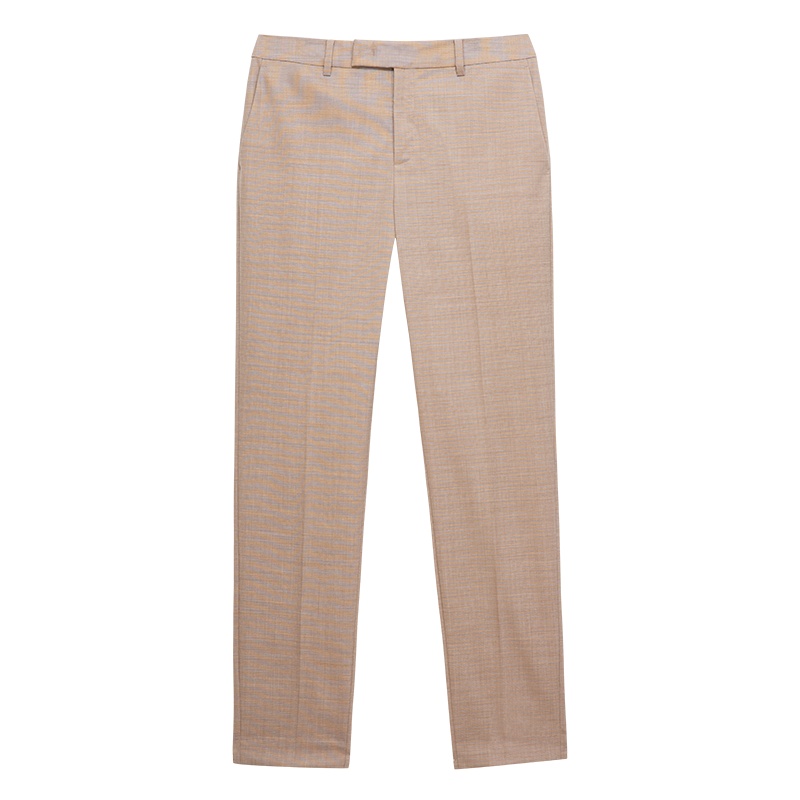 ERDOS 20春夏通勤百搭棉质女长裤简约舒适