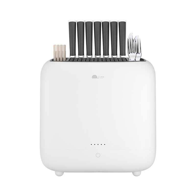 小呆鲸刀具消毒器家用智能款消毒刀架紫外线消毒防霉抑菌全自动烘干筷子消毒机消毒柜 家用 台式 立式智能消毒刀架