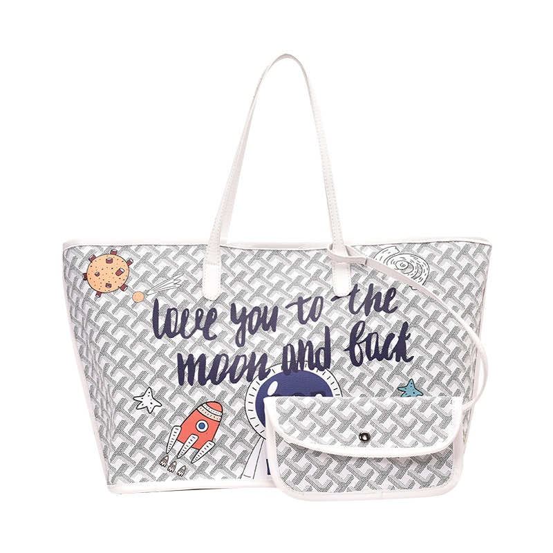 狗牙包狼牙包2020上新东大门单肩托特包抖音款网红购物袋LB200408-1B