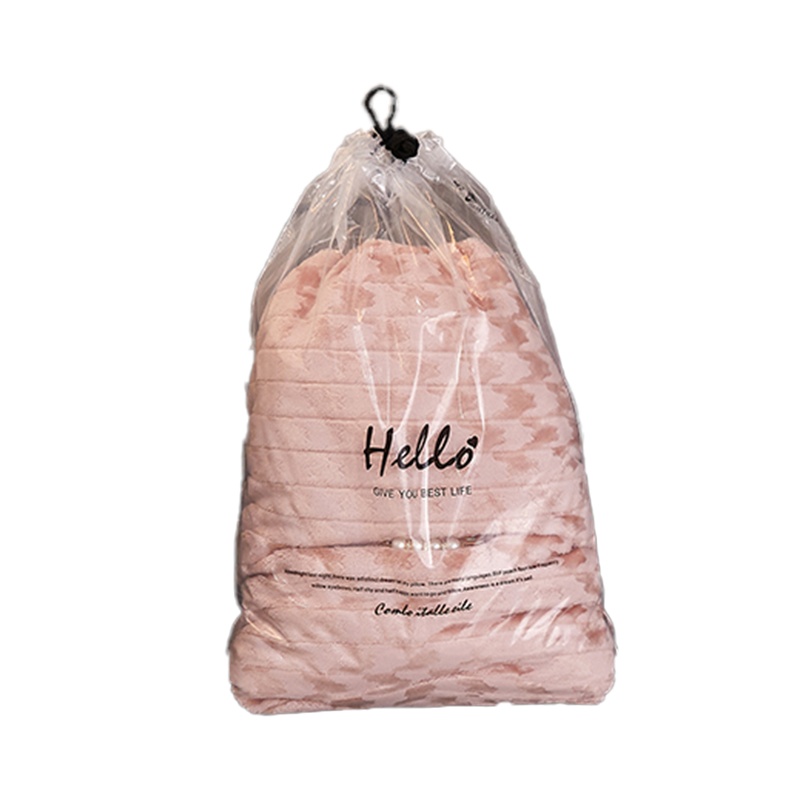 婵思 千鸟格多功能披肩盖毯玉色 200*230cm