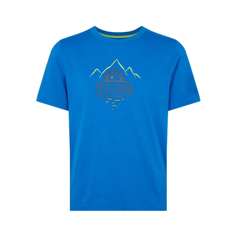 McKINLEY 源自欧洲 2020新款 Zorra jrs 男童运动休闲短袖T恤 308674-542