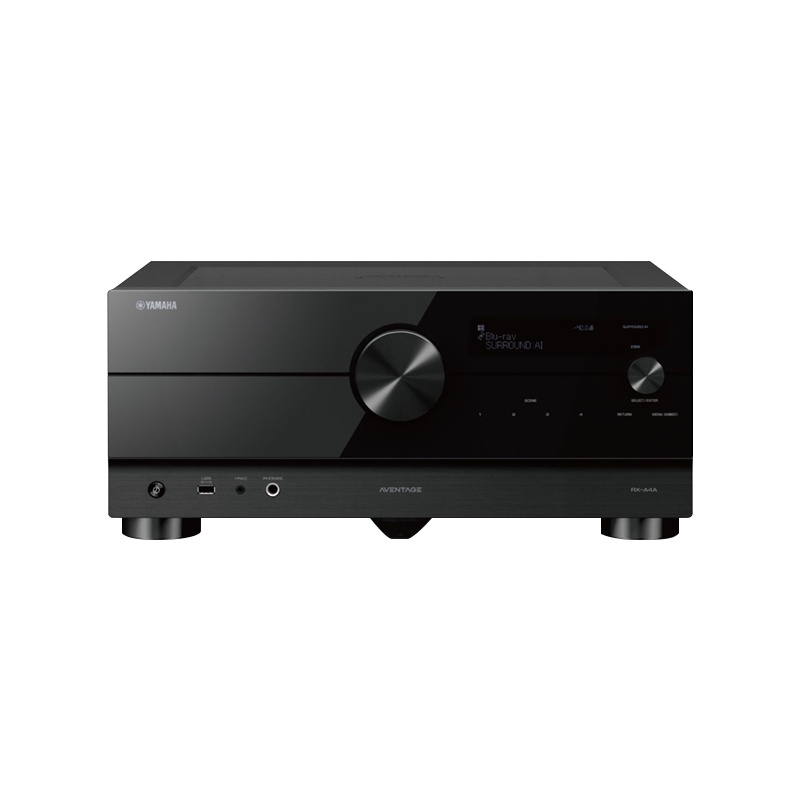 雅马哈(YAMAHA) RX-A4A 7.2声家用功放机 杜比DTS双解码 8K全景声家庭影院功放