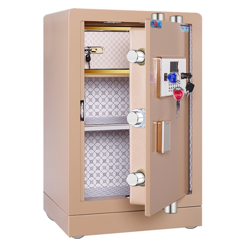 虎牌保险箱家用保险柜办公 72厘米高双保险全钢保管柜 BGDB-I-66电子保管箱 北京上海深圳南宁新品