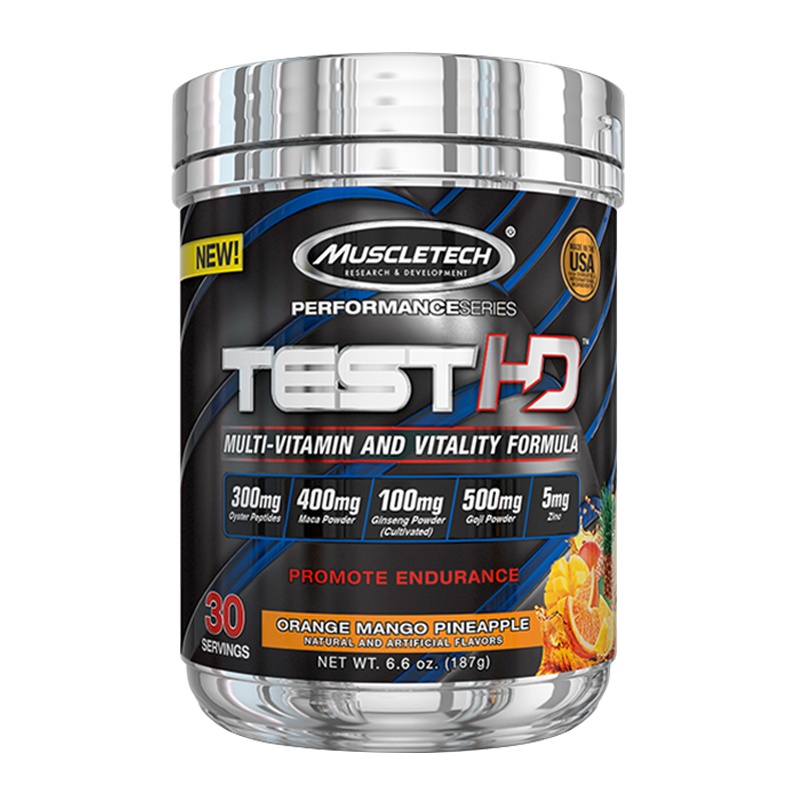 MUSCLETECH肌肉科技苏宁自营玛咖人参牡蛎粉男性增健肌健身补剂美国原装正品进口