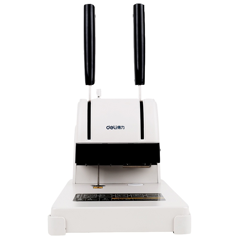 得力 3888 财务凭证装订机 会计手动打孔机 热熔铆管装订机(单位:件)