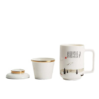 湖畔居 西湖烟雨杯 HCJ22091 350mL