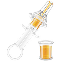 宝倍安(Bao bei an)婴儿喂药器防呛针筒奶嘴式喂水器新生幼儿童用品宝宝滴管喂药神器带量杯 YBZ013 赠收纳盒