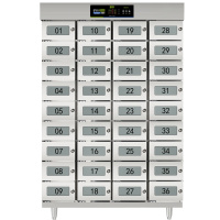 圣托(Shentop)热风循环多格消毒柜商用 独立多室紫外线保洁柜 304不锈钢消毒碗柜 YTP576-R36