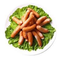 帕尔司 维也纳香肠500g 日式香肠 小香肠 烟熏