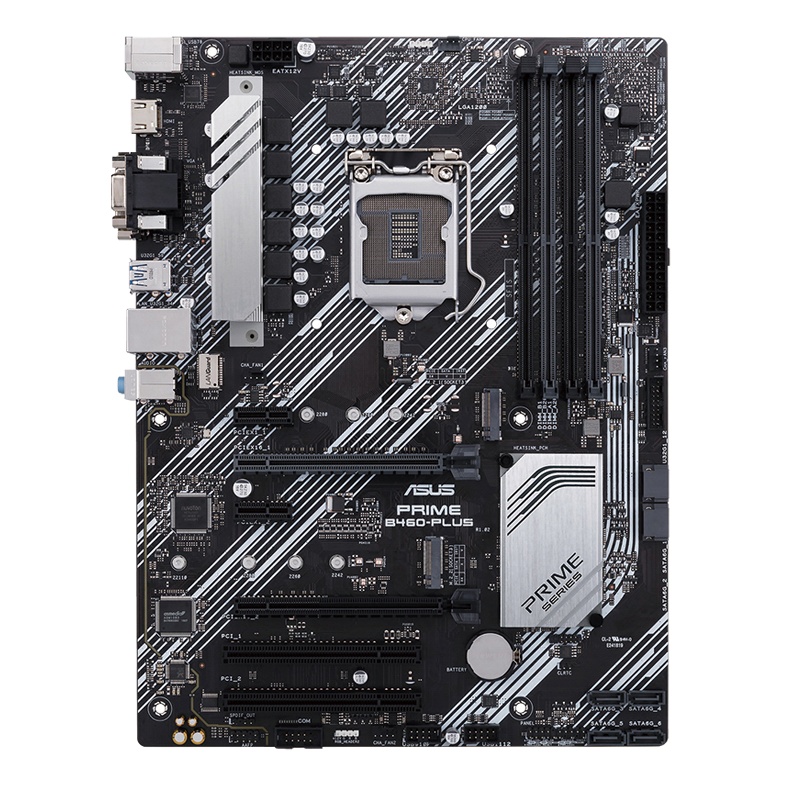 华硕PRIME B460-PLUS+英特尔i7-10700KF 酷睿八核CPU处理器