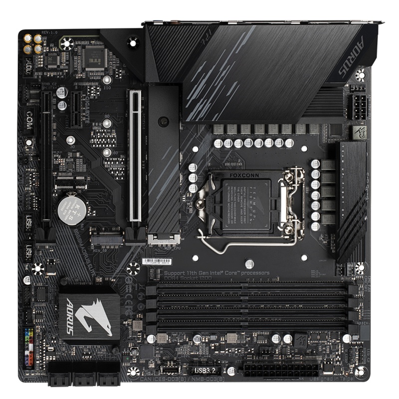 技嘉B560M AORUS ELITE 主板 支持CPU 11700F/11600KF/11400F