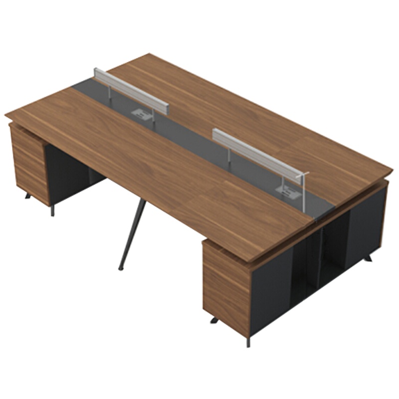 【硕辉】AFL-D0428H四人屏风卡座办公桌工作位 280*140*94cm